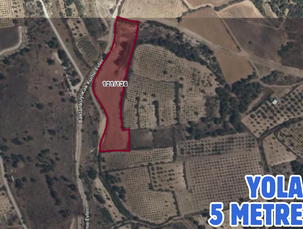 DENİZLİ BOZKURT BAKLAN KUYUCAK 9.650 M² TARLAMIZ SATILIKTIR - DENİZLİ BOZKURT fotoğraf 3